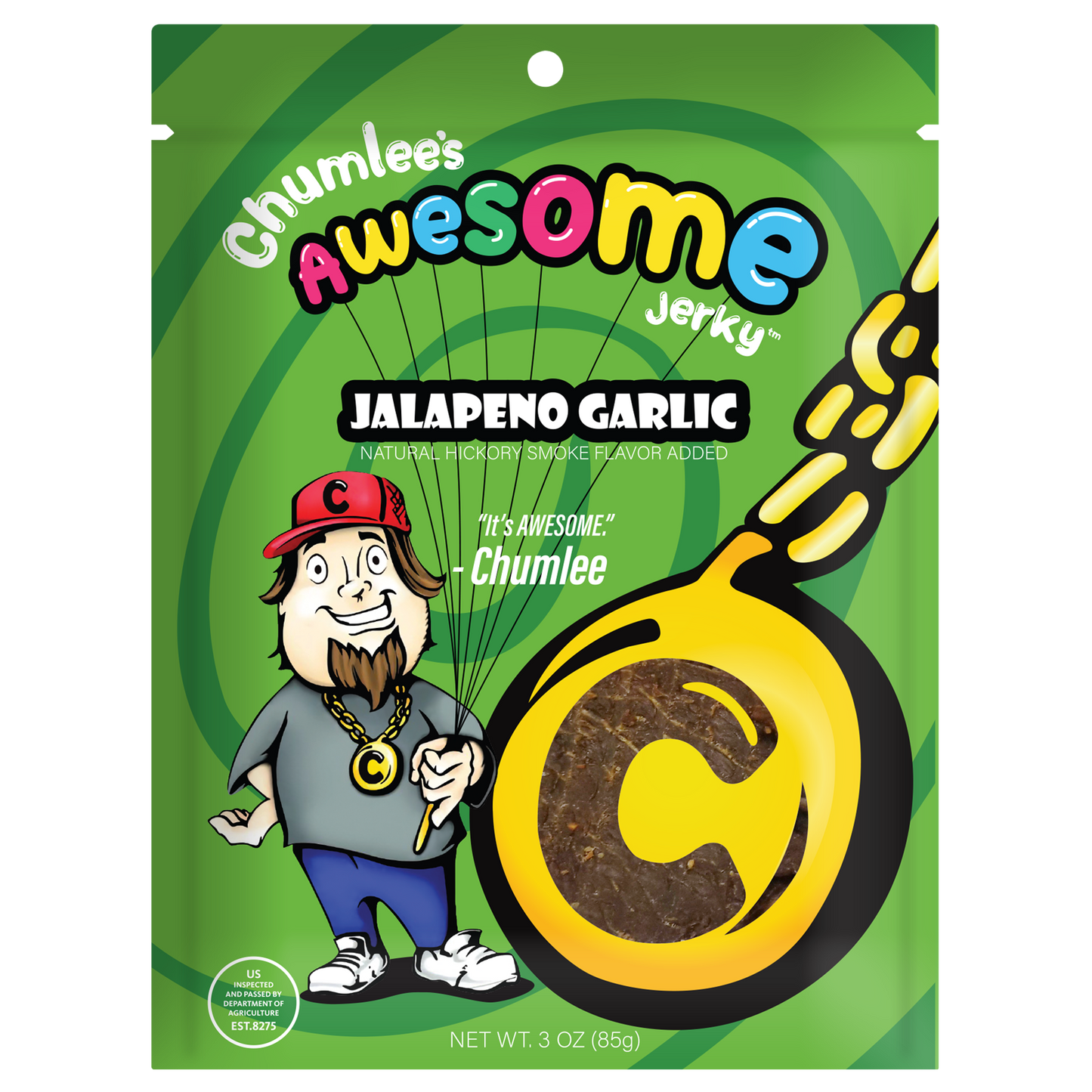 Chumlee's Awesome Beef Jerky, Variety 4-Pack