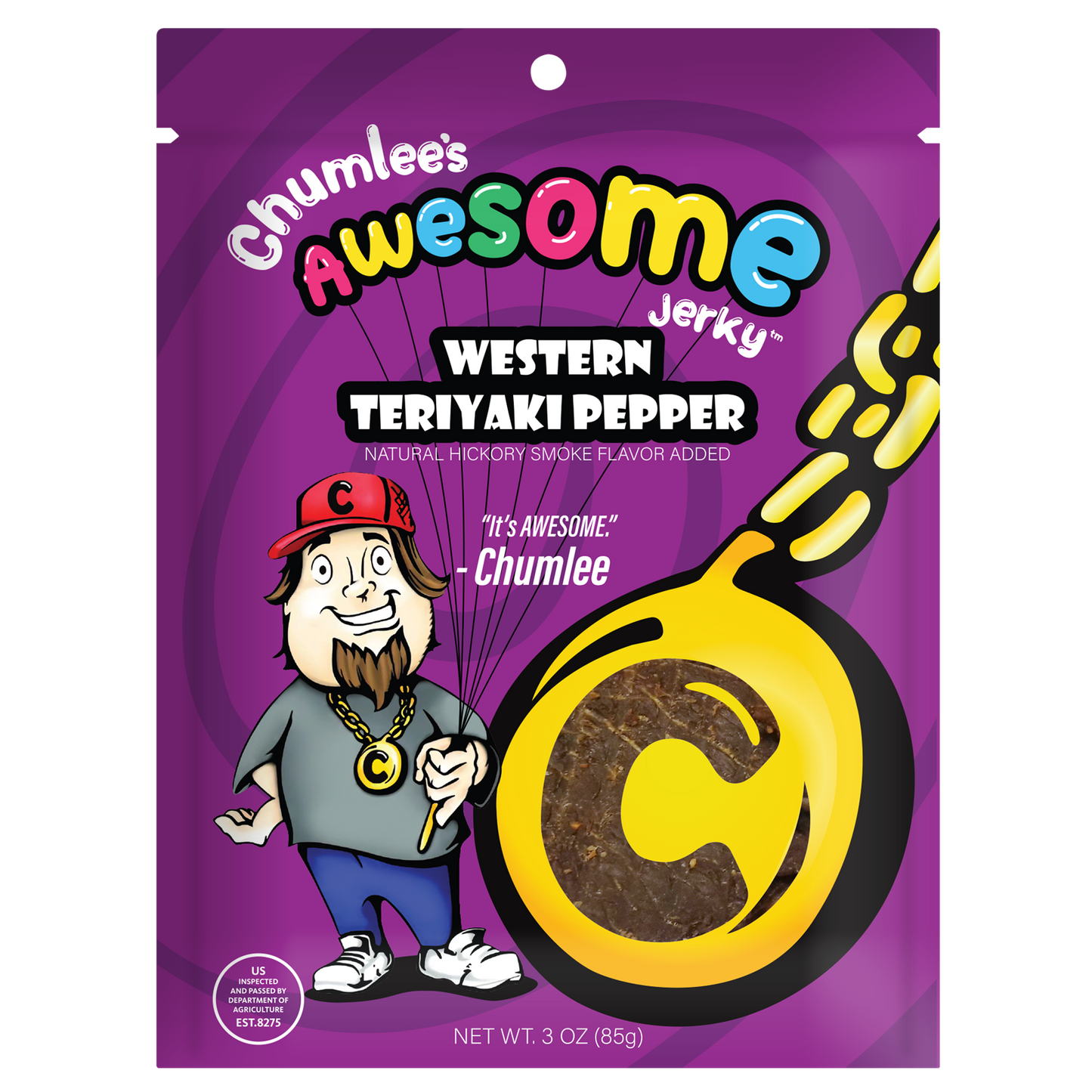 Chumlee's Awesome Beef Jerky, Variety 4-Pack